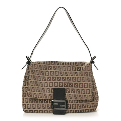 Fendi Zucchino Mama Baguette Brown 1 of 9