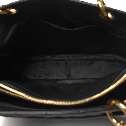Chanel Caviar Quilted Grand Shopping Tote GST Black 6 of 12