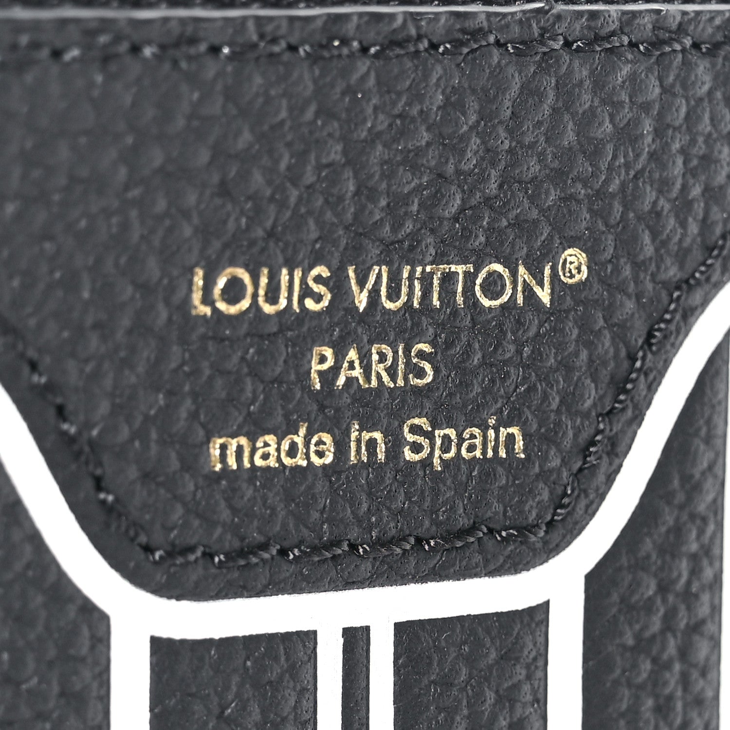 Louis Vuitton Calfskin Neverfull Inside Out MM Pochette Black 6 of 8