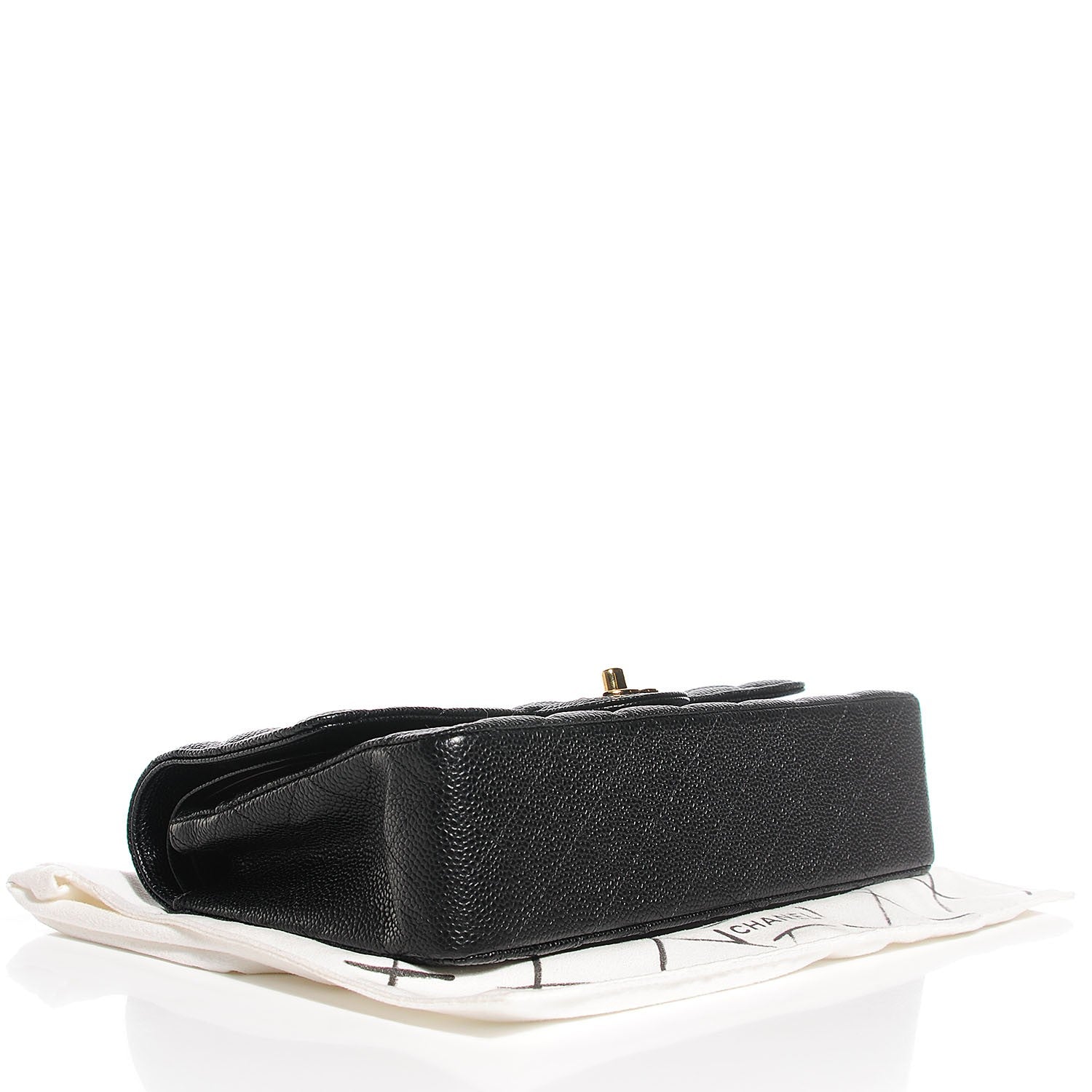 Chanel Caviar Quilted Medium Double Flap Black 4 of 8