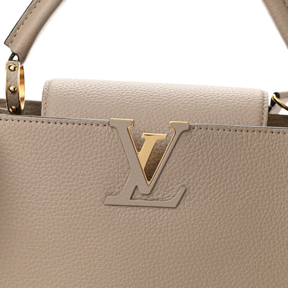 Louis Vuitton Taurillon Capucines MM Galet 6 of 8