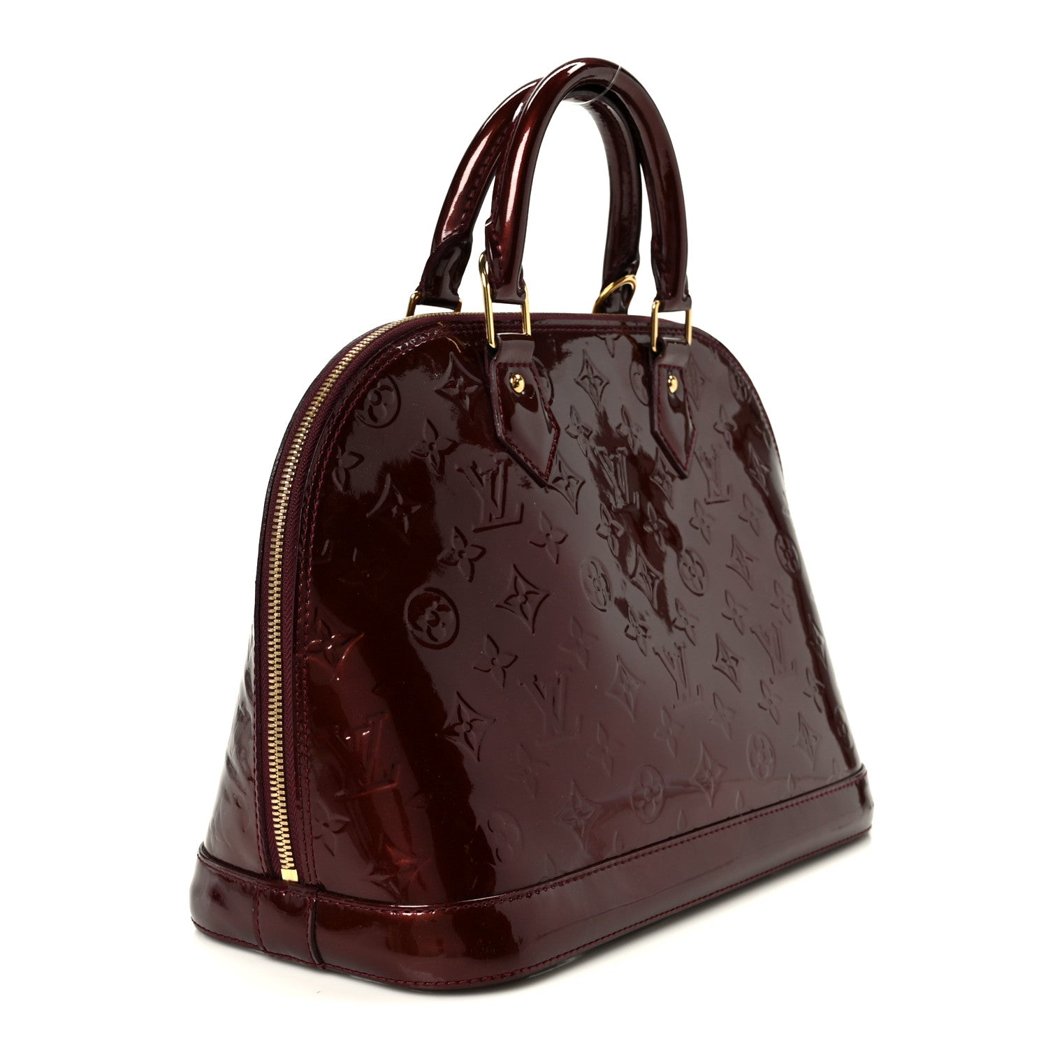Louis Vuitton Vernis Alma PM Rouge Fauviste 2 of 9