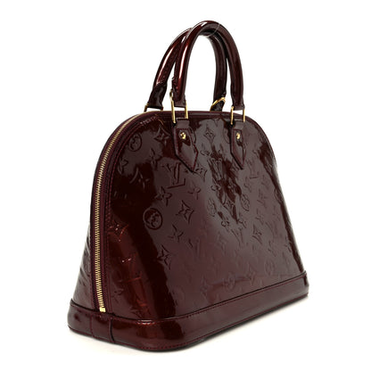 Louis Vuitton Vernis Alma PM Rouge Fauviste 2 of 9