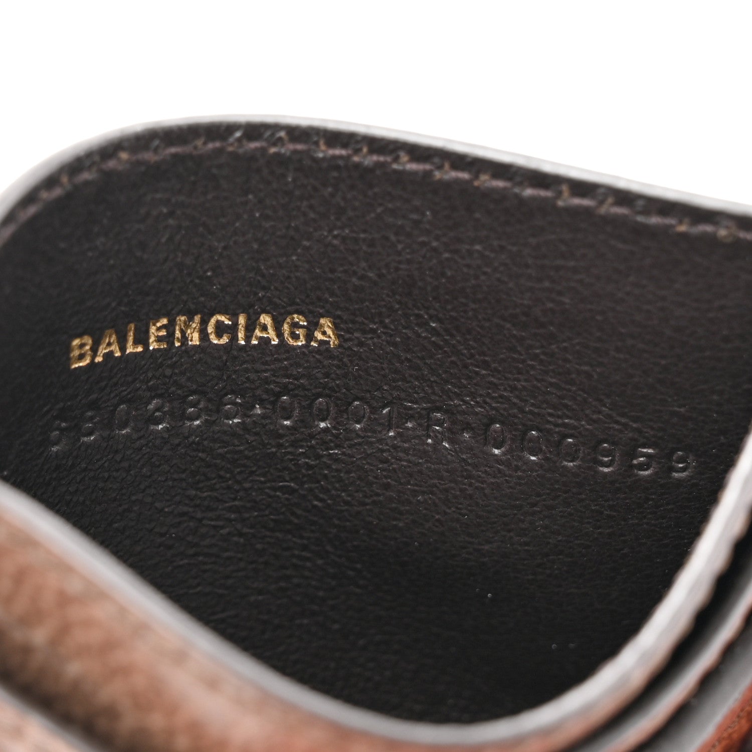 Gucci X BALENCIAGA BB Monogram Web Ophidia Card Holder Beige Ebony New Acero 8 of 9
