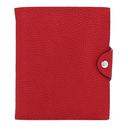 Hermes Togo Ulysse PM Agenda Cover Rouge Garance 1 of 10