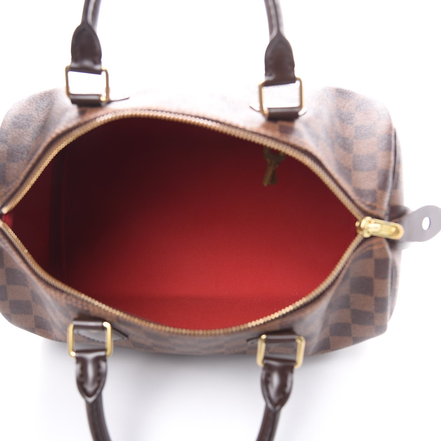Louis Vuitton Damier Ebene Speedy 30 5 of 17
