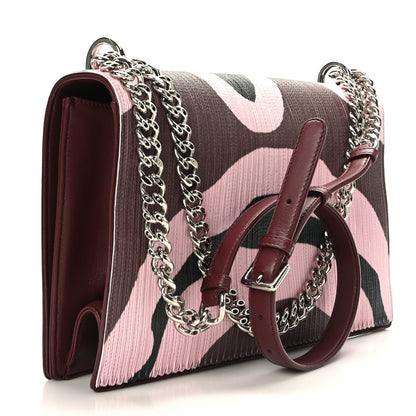 Christian Dior Printed Patchwork Large Diorama Flap Bag Multicolor 3 of 9