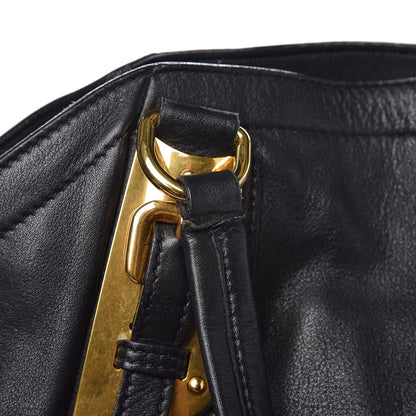 Prada Soft Calf Tote Black 15 of 15