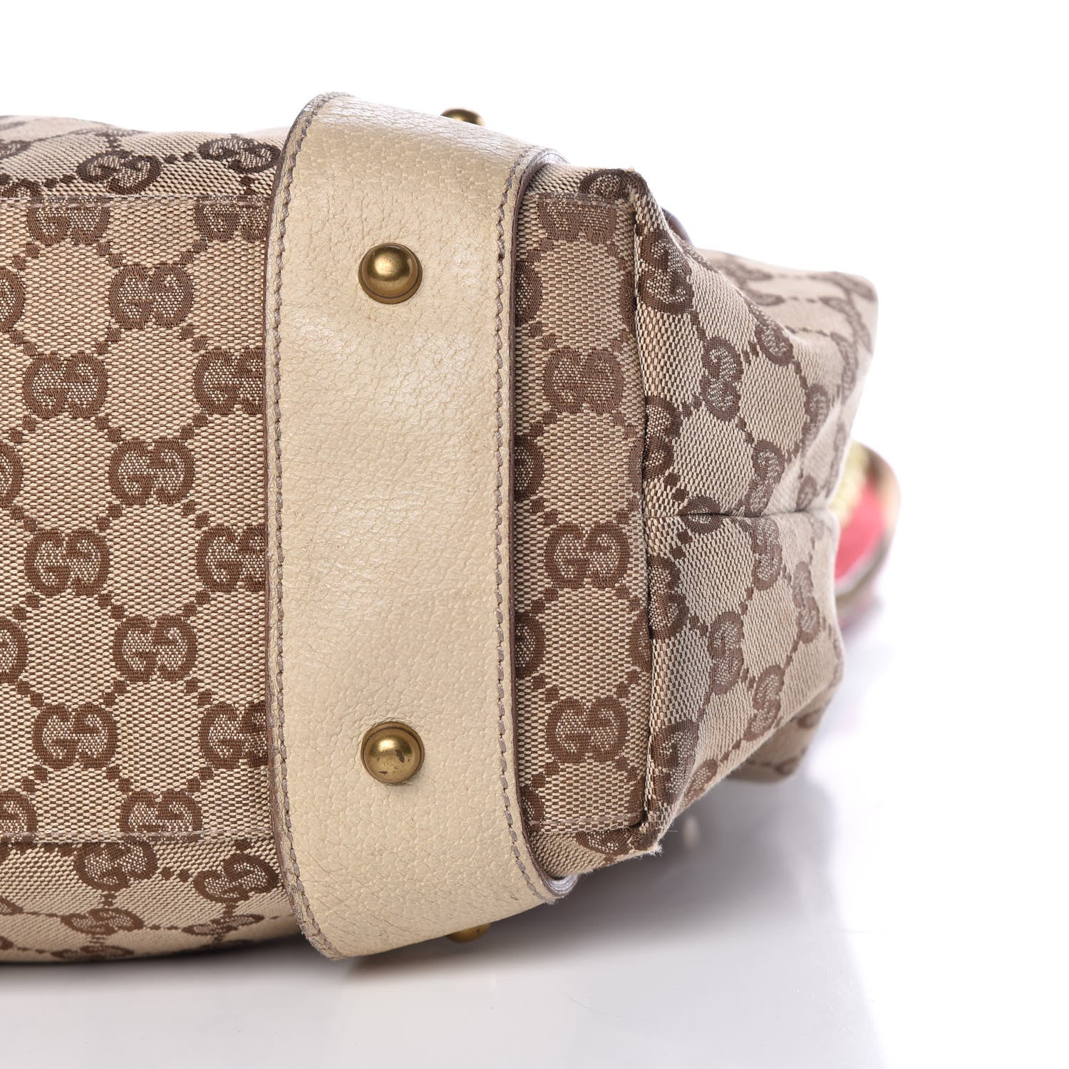Gucci Monogram Grommet Pelham Ivory 6 of 10