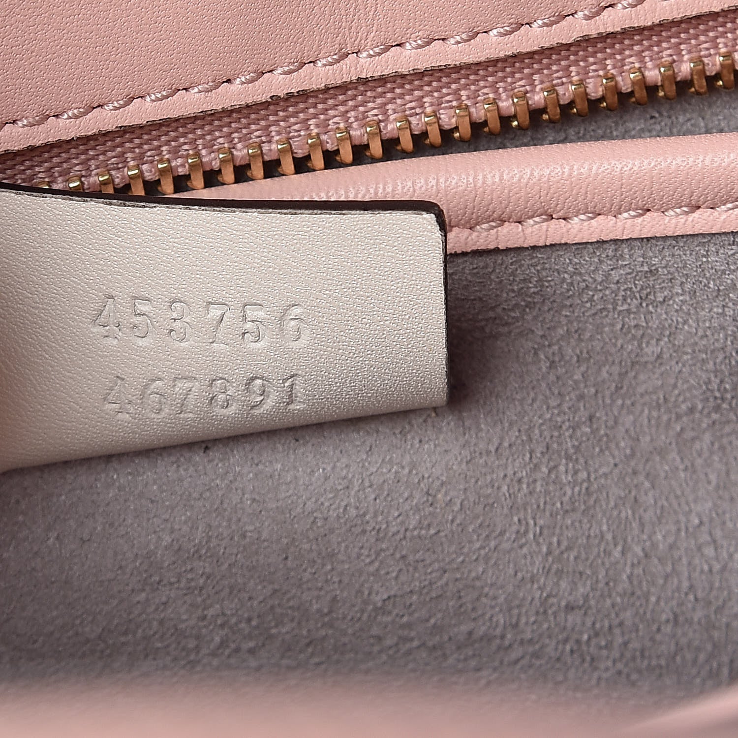 Gucci Nappa Small Bamboo Buckle Top Handle Bag Perfect Pink 7 of 12