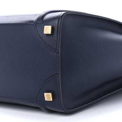 Celine Smooth Calfskin Micro Luggage Navy Blue 11 of 11