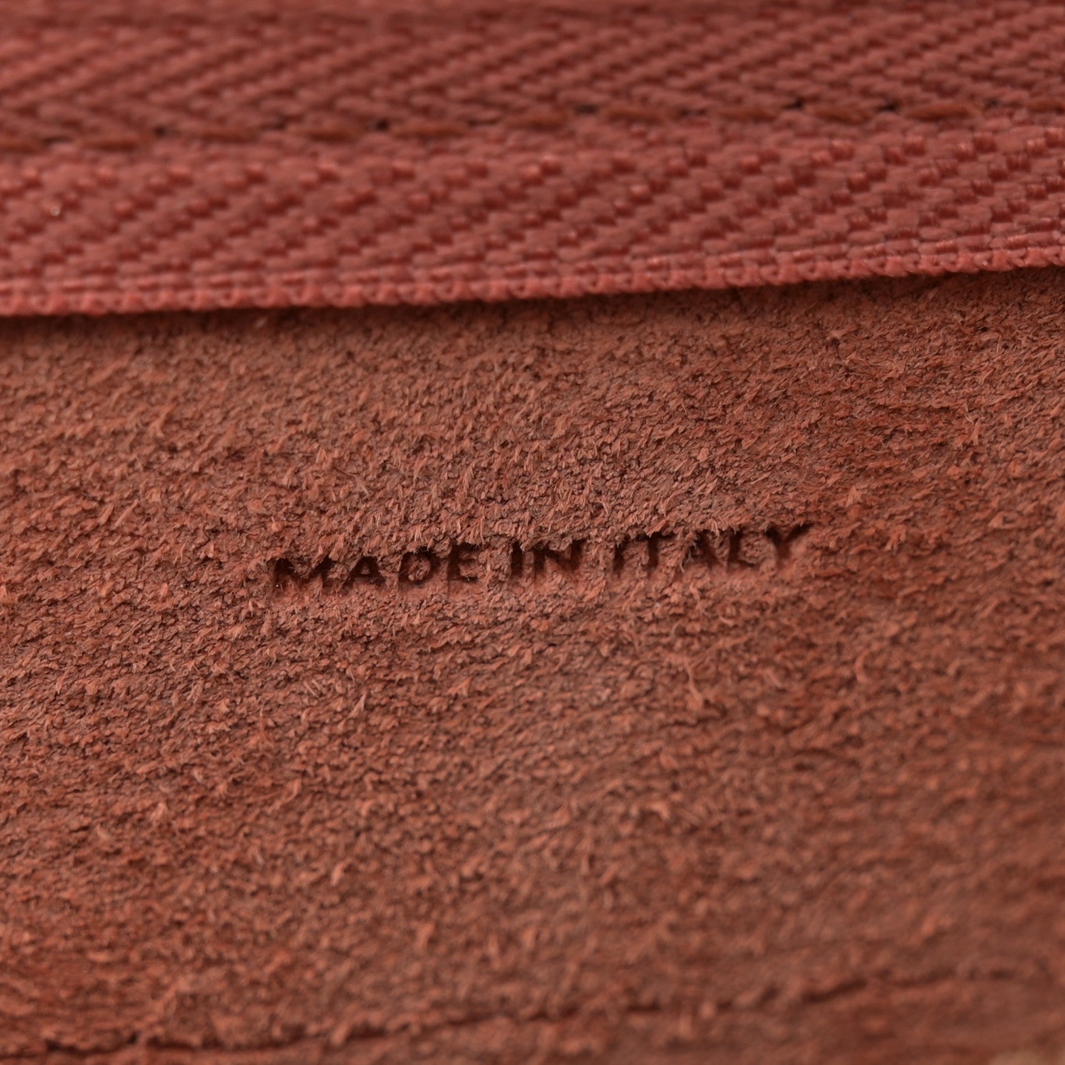 Celine Grained Calfskin Nano Belt Bag Terracotta 7 of 12