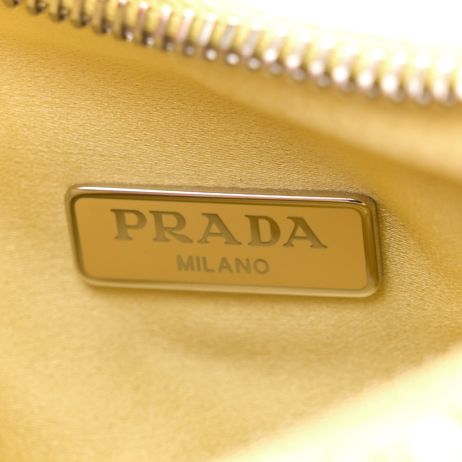 Prada Satin Crystal Re-Edition 2005 Shoulder Bag Ananas 6 of 11