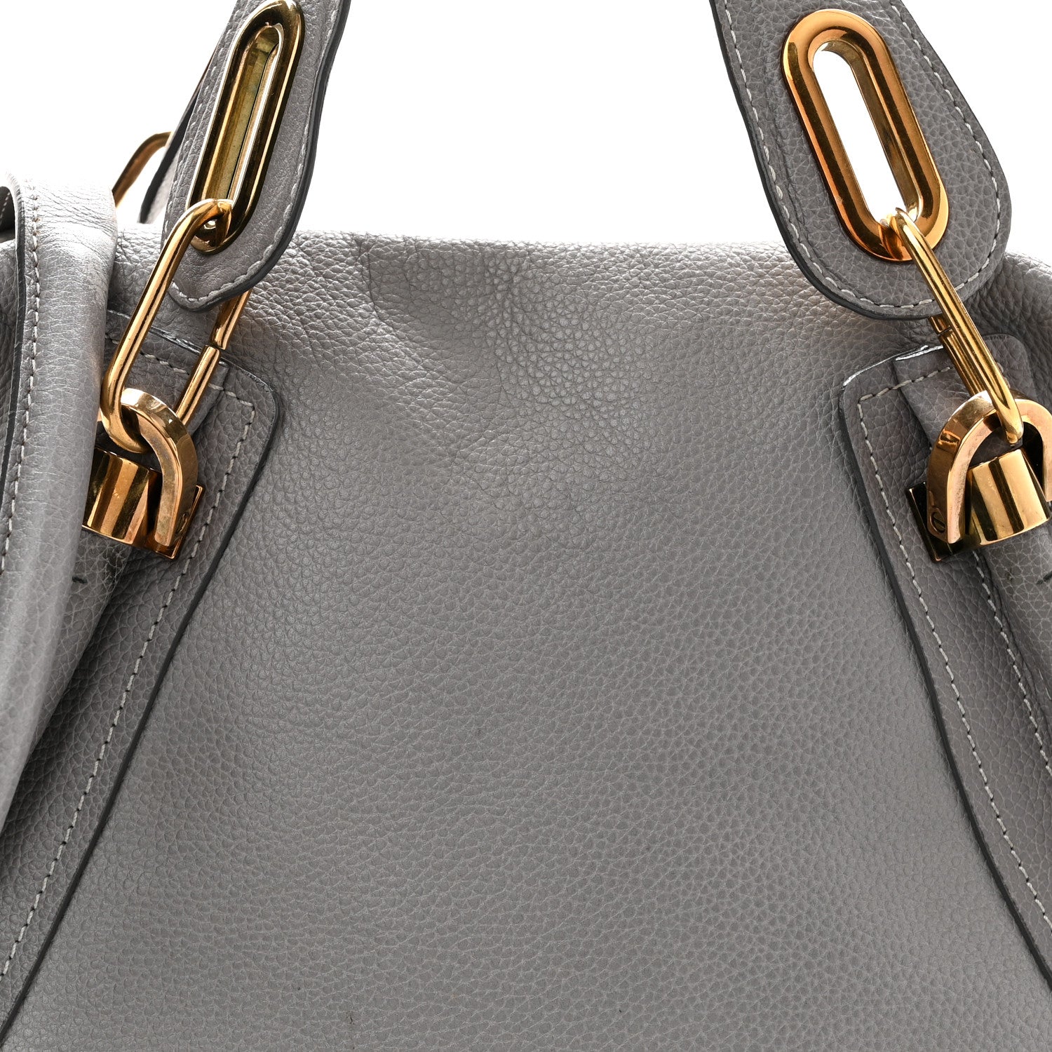 Chloe Calfskin Medium Paraty Cashmere Grey 8 of 12