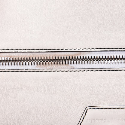 Proenza Schouler Calfskin Curl Satchel Optic White 9 of 12