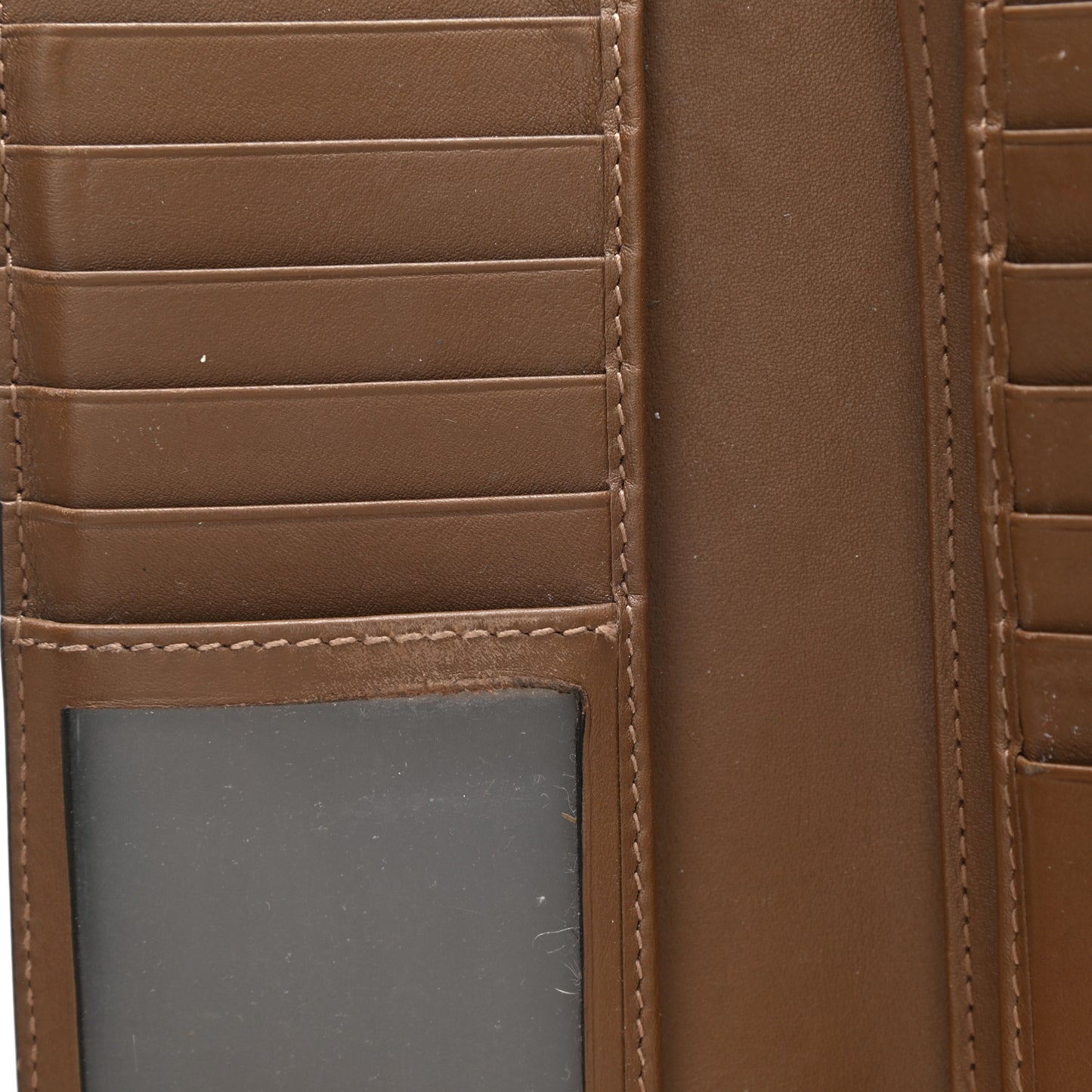 Microguccissima Bi-Fold Organizer Wallet Acero