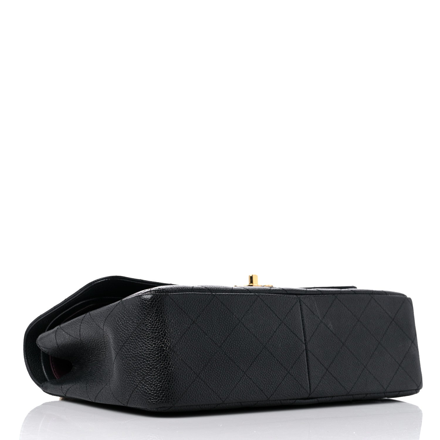 Chanel Caviar Quilted Jumbo Double Flap Black 4 of 9