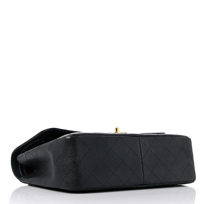 Chanel Caviar Quilted Jumbo Double Flap Black 4 of 9