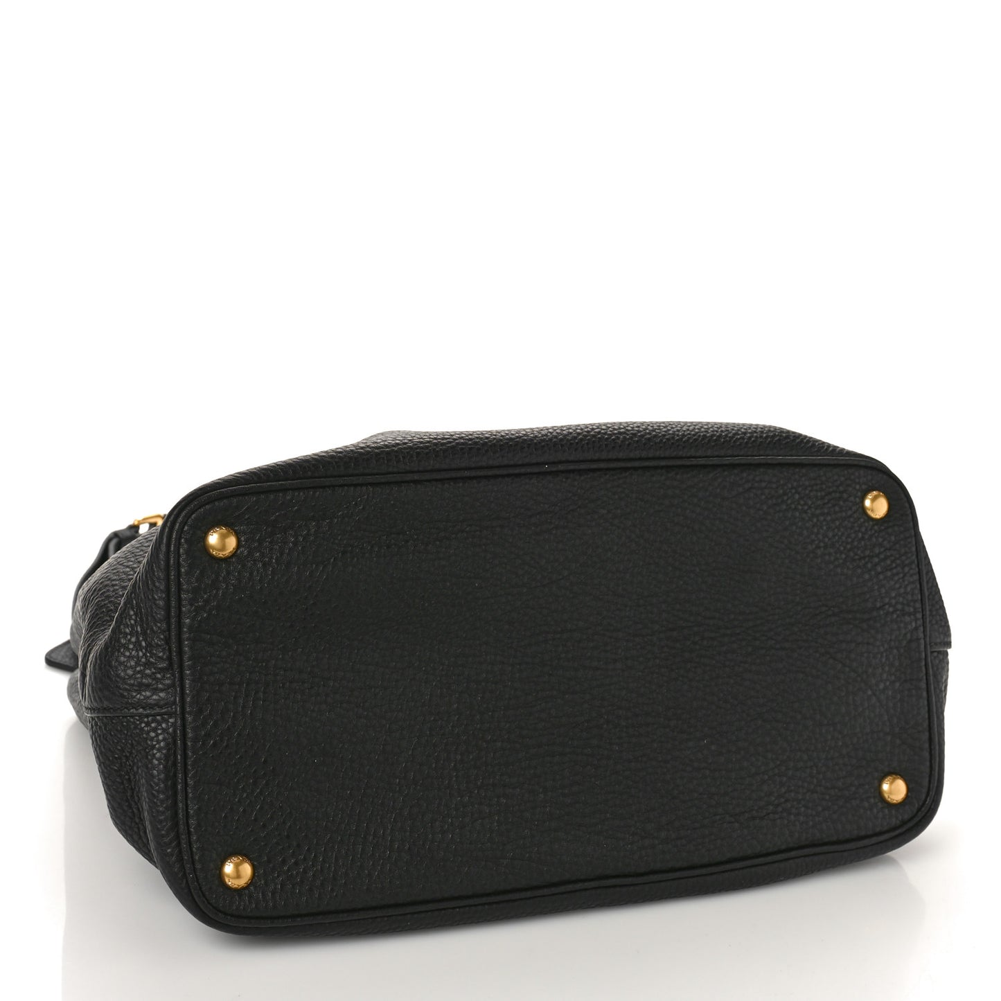 Vitello Daino Tote Black