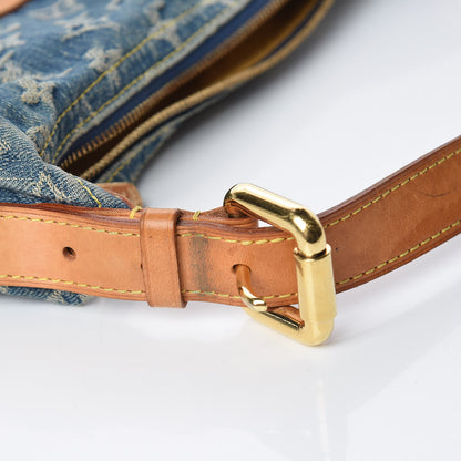 Louis Vuitton Denim Baggy GM Blue 13 of 16