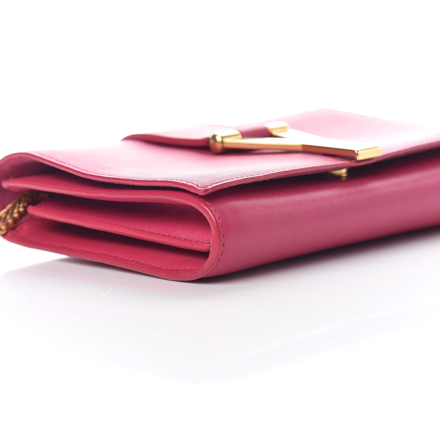 Saint Laurent Calfskin Small Classic Y Satchel Bubblegum 24 of 25