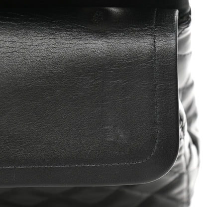 Chanel Patent Quilted Medium Double Flap Black 12 of 12