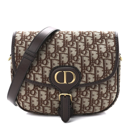 Christian Dior Oblique Medium Bobby Flap Brown 1 of 10