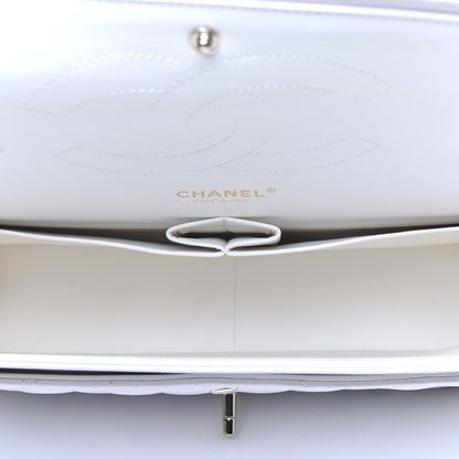 Chanel Caviar Quilted Jumbo Double Flap White 4 of 10