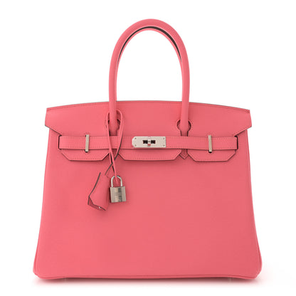 Hermes Epsom Birkin 30 Rose Azalee 1 of 10