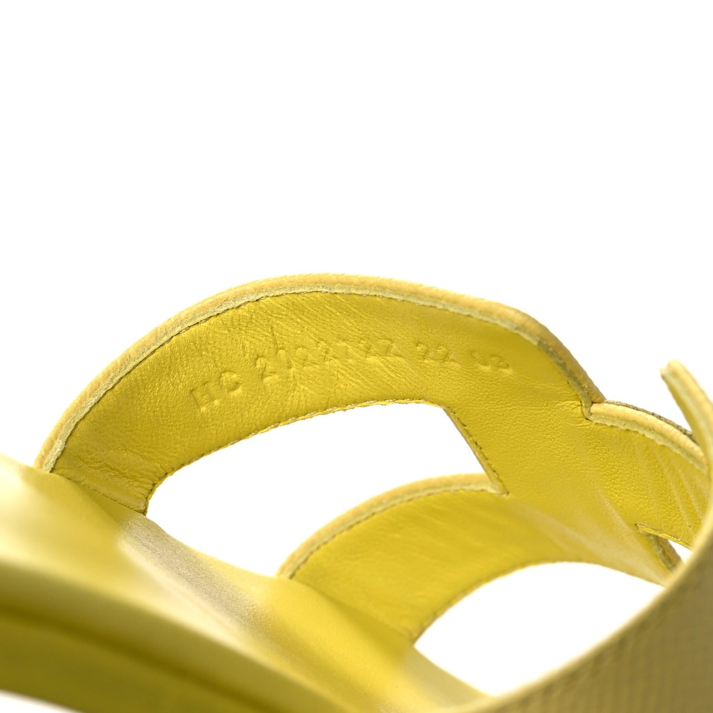 Epsom Oran Sandals 36 Jaune Pollen