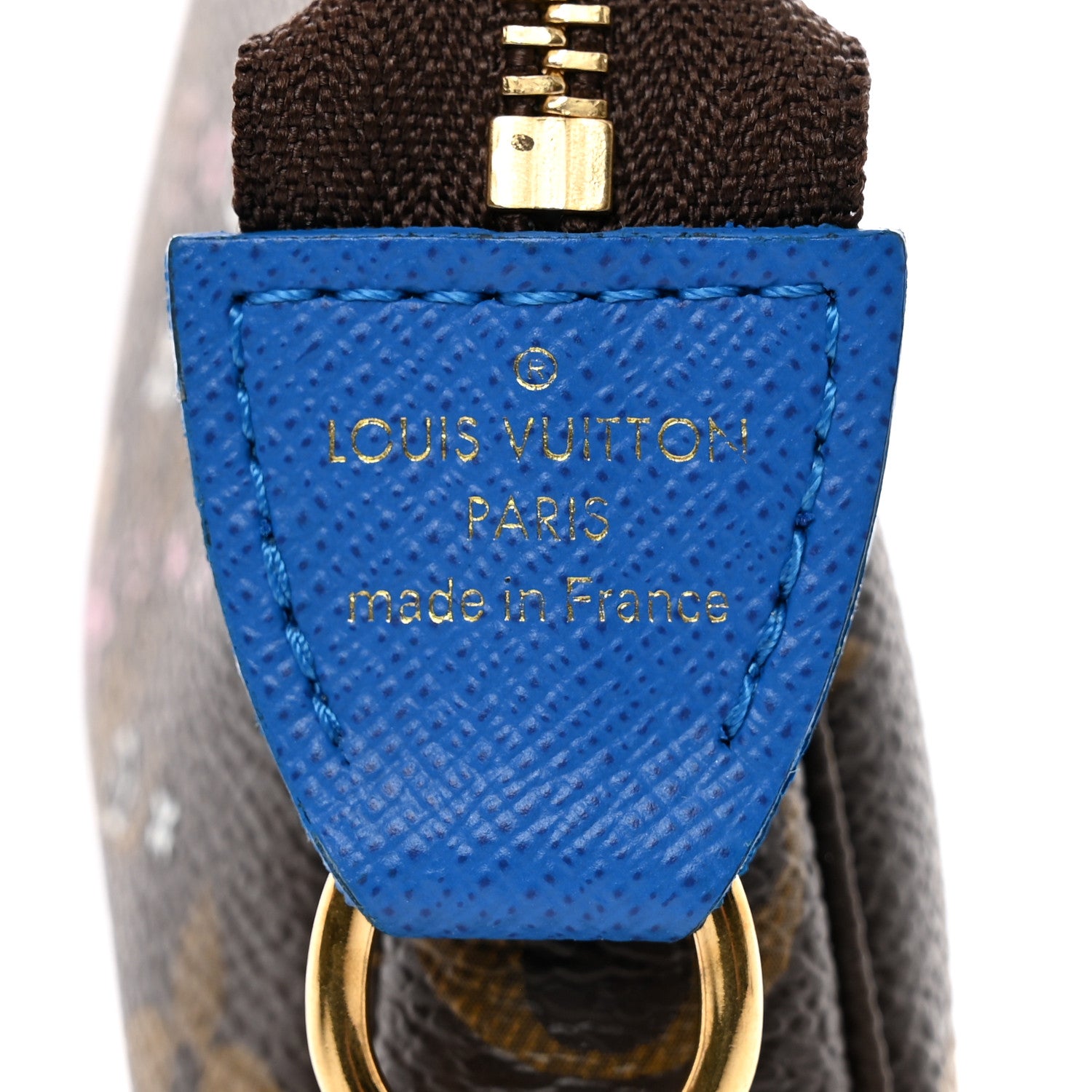 Louis Vuitton Monogram 2019 Christmas Animation Mini Venice Pochette Accessories Blue 7 of 7