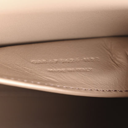 Saint Laurent Smooth Calfskin Small Manhattan Shoulder Bag Rosy Sand 7 of 10