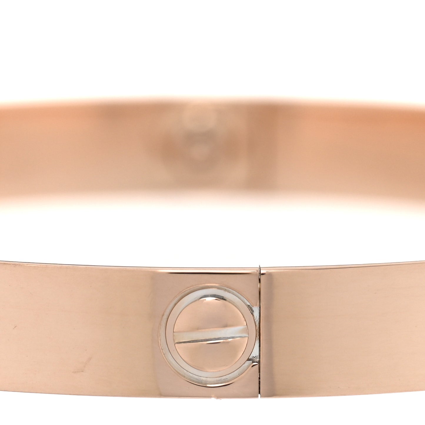 18K Pink Gold LOVE Bracelet 17