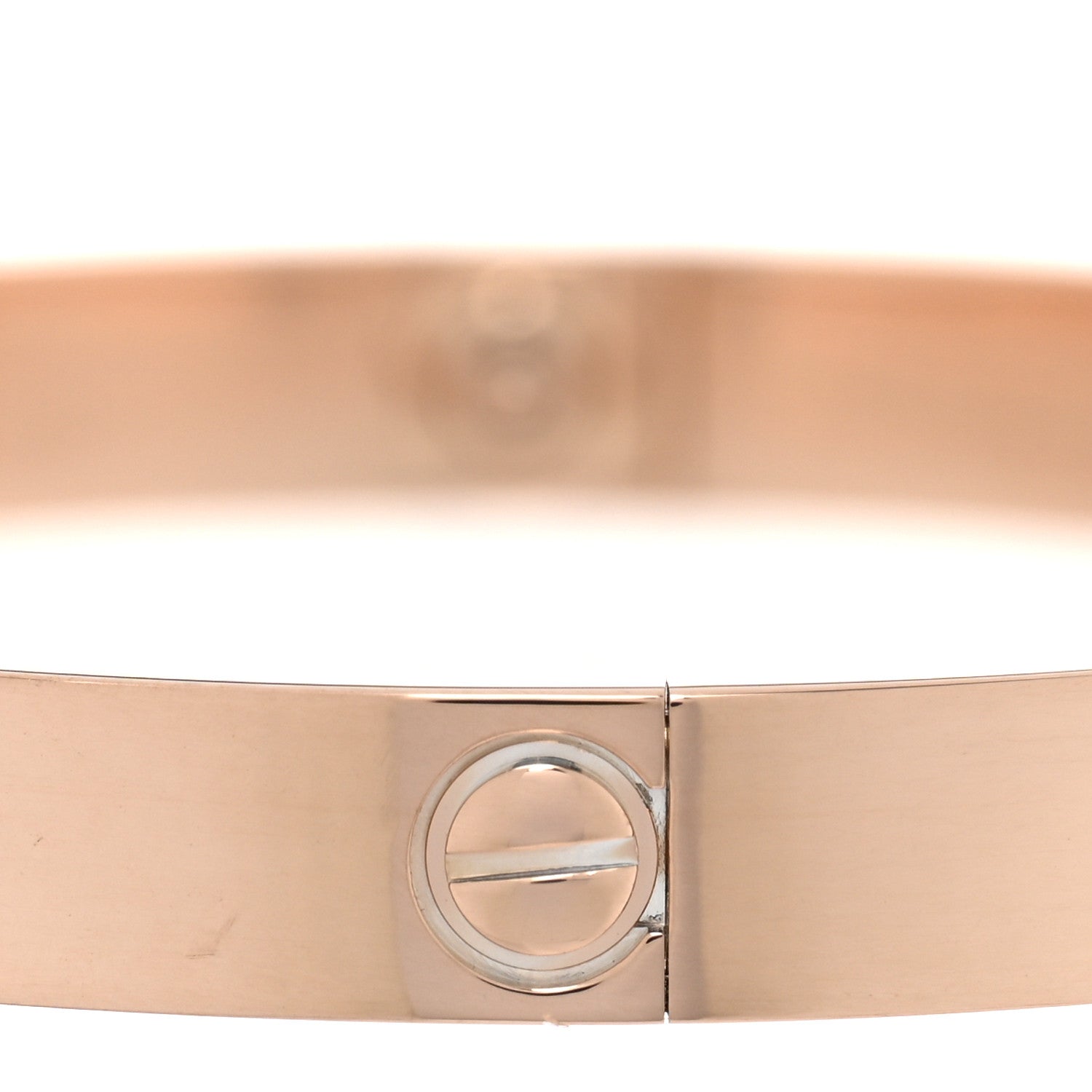 Cartier 18K Pink Gold LOVE Bracelet 17 4 of 7