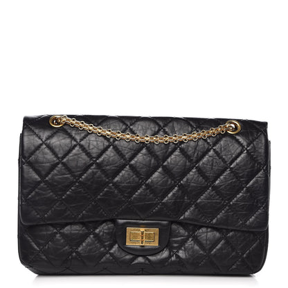 Chanel Aged Calfskin Quilted 2.55 Reissue 227 Flap Black 1 of 9