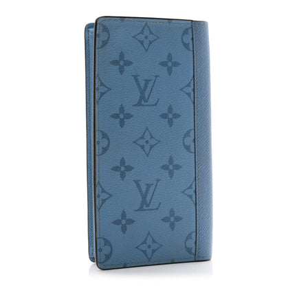 Louis Vuitton Taigarama Brazza Wallet NM Denim 3 of 7