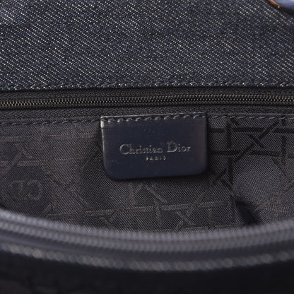 Christian Dior Denim Cannage Large Lady Dior Tote Blue 7 of 11