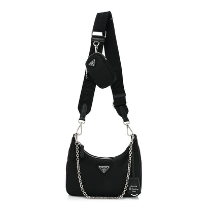 Prada Nylon Re-Edition 2005 Shoulder Bag Black 1 of 13