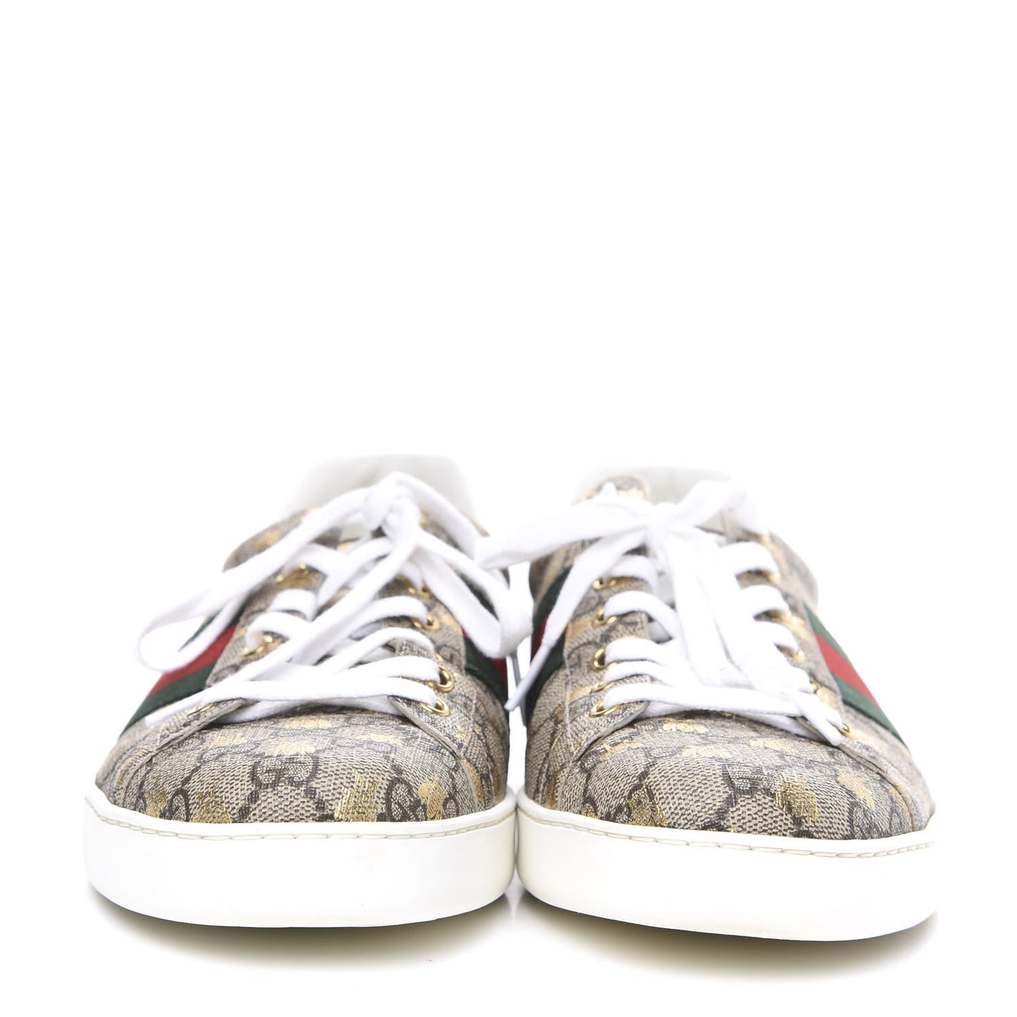 GG Supreme Monogram Ayers Mens Ace Bee Sneaker 11.5