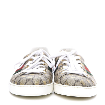 Gucci GG Supreme Monogram Ayers Mens Ace Bee Sneaker 11.5 2 of 9