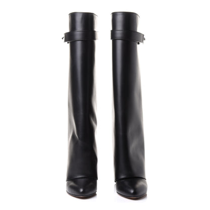 Givenchy Calfskin Shark Lock Pant Boots 37 Black 2 of 10
