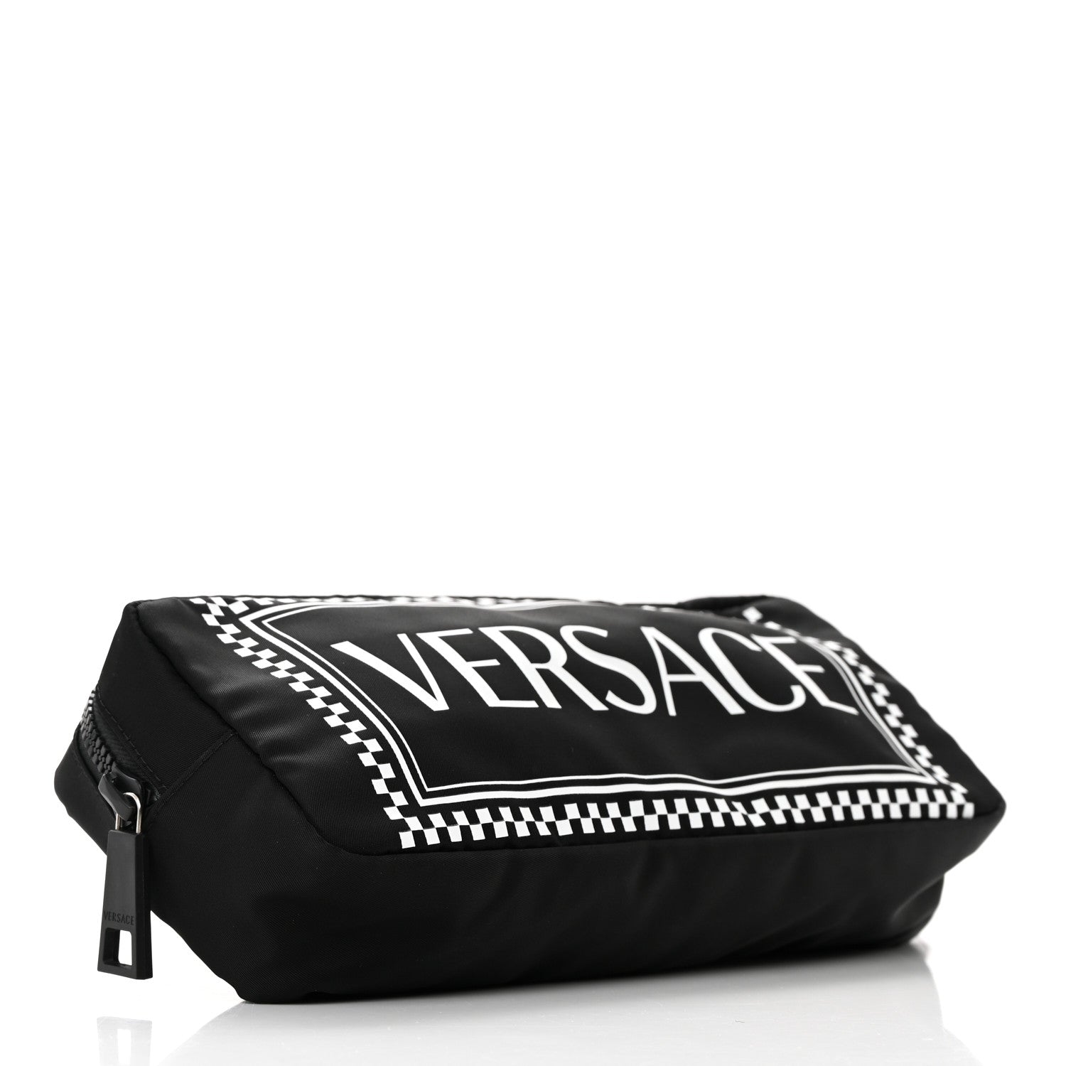 Versace Nylon Logo Two Tone Belt Bag Black 4 of 11