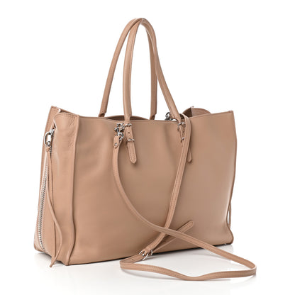 Balenciaga Veau Papier B4 Zip Around Tote Rose Des Sables 3 of 9