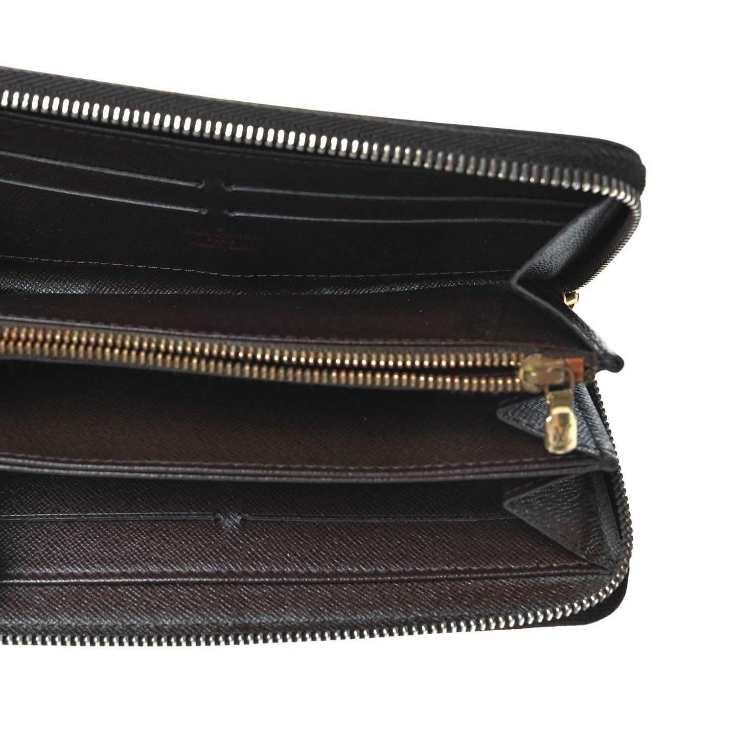 Louis Vuitton Damier Ebene Zippy Wallet 5 of 10