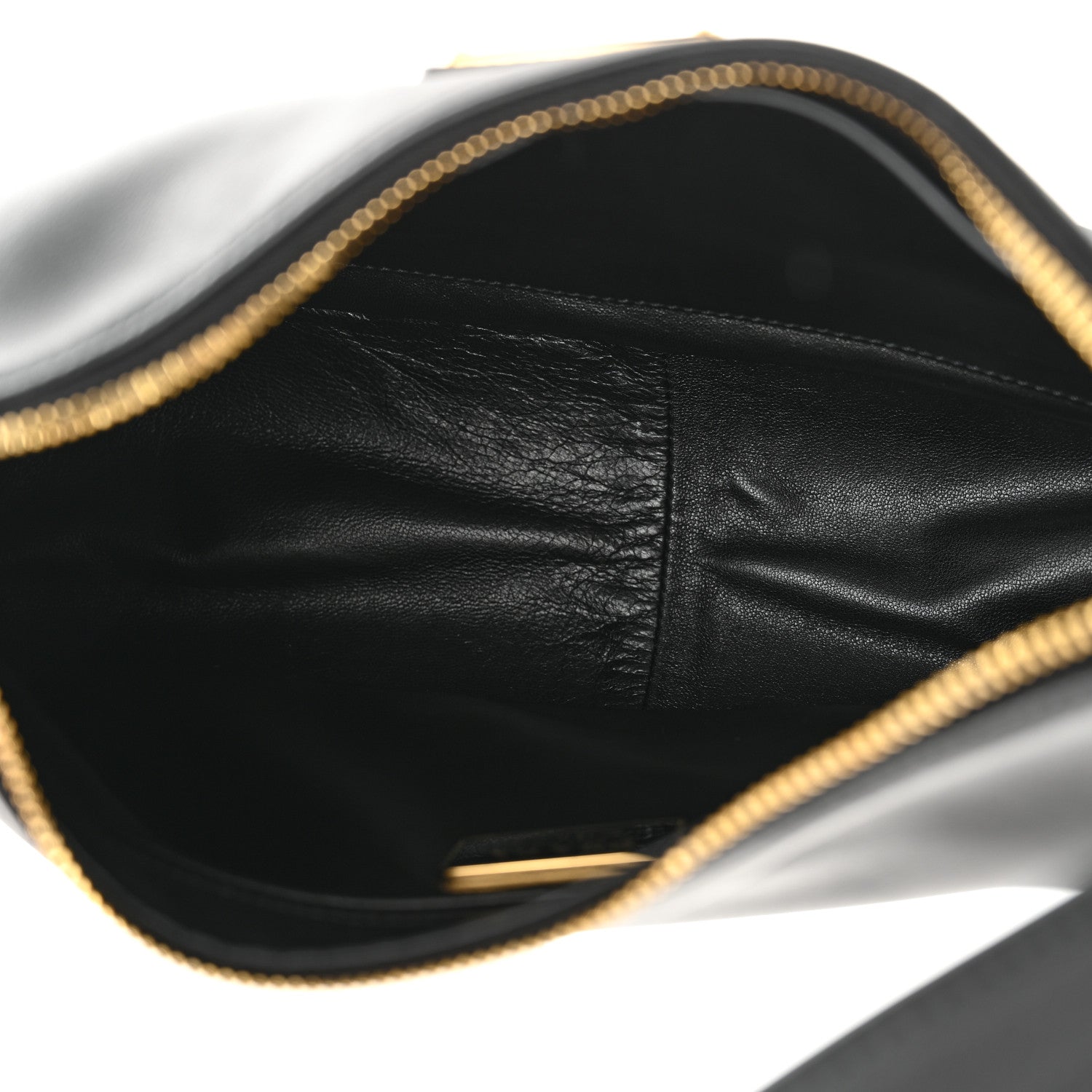 Prada Soft Calfskin Medium Aimee Shoulder Bag Black 5 of 10