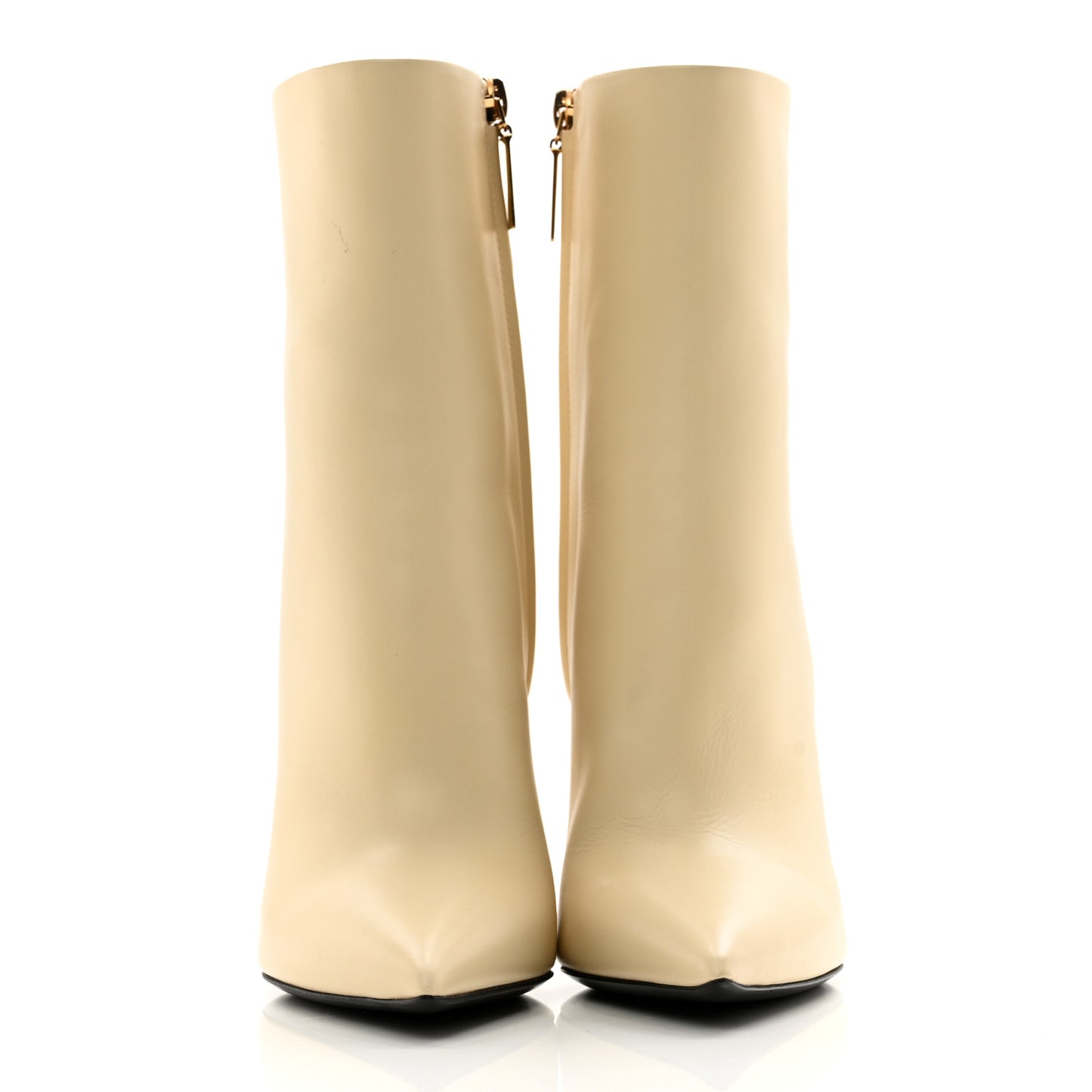 Soft Calfskin Opyum 110 Ankle Boots 36.5 Real Beige