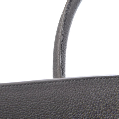 Saint Laurent Grained Calfskin Small Supple Sac De Jour Mouse Grey 18 of 18