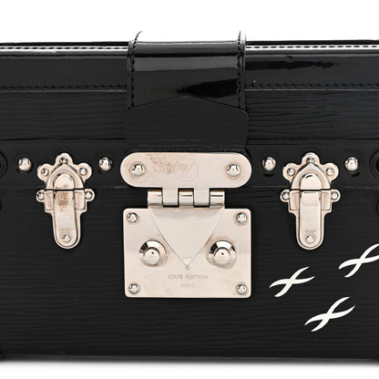 Louis Vuitton Epi Petite Malle Black 8 of 12