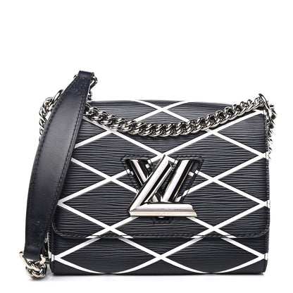 Louis Vuitton Epi Malletage Twist Shoulder Bag PM Black 1 of 4