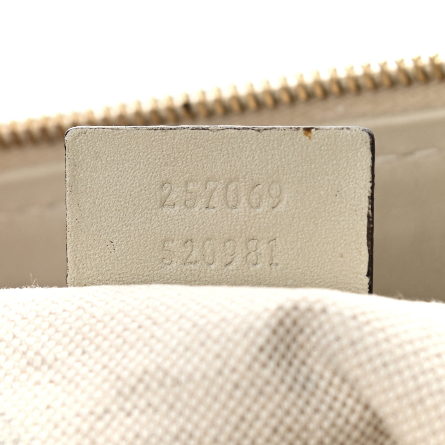 Gucci Monogram Small Lovely Heart Tote White 7 of 11